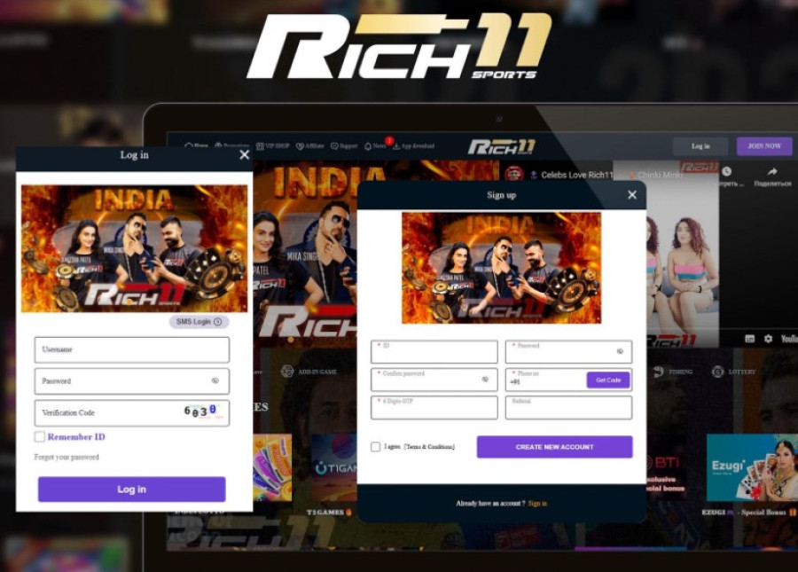Rich11 Account Registration and Login Guide