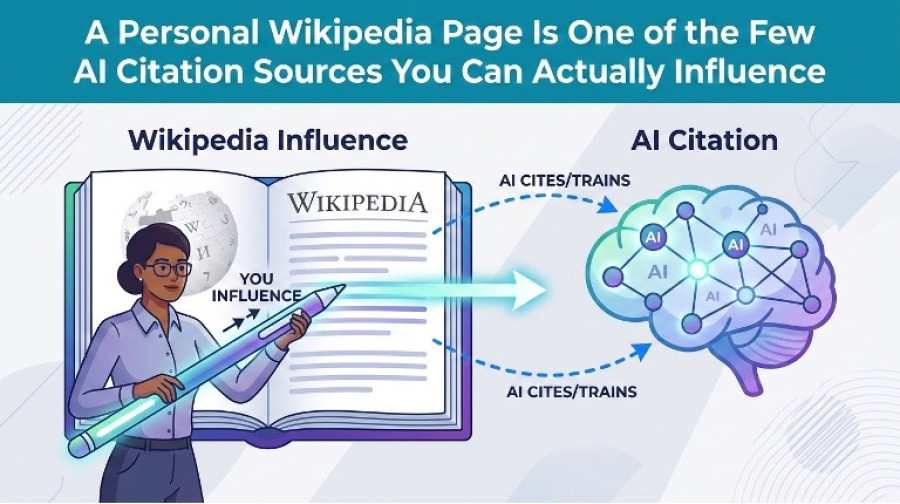A Personal Wikipedia Page Is One of the Few AI Citation Sources You Can Actually Influence