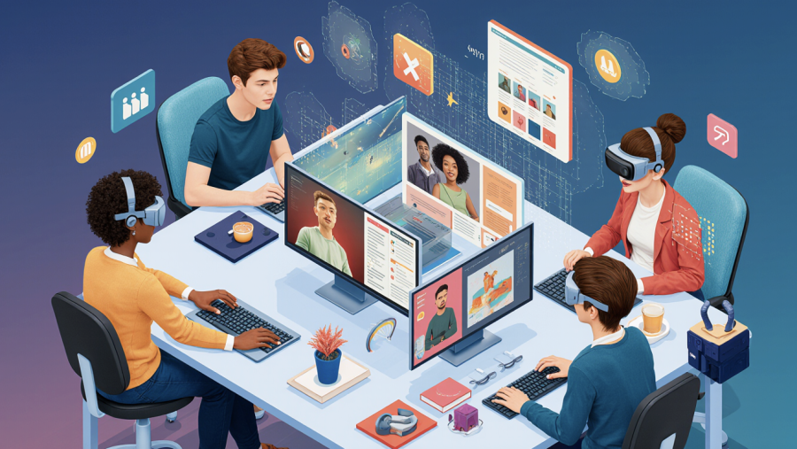 현실보다 진짜 같은 세계, 그 안에서 일하는 사람들