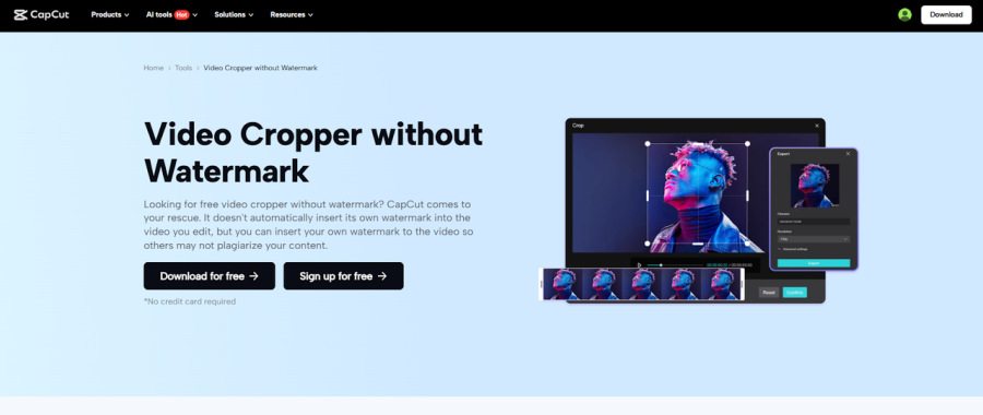 Cropping School Project Presentations to Fit Classroom Screens with CapCut PC