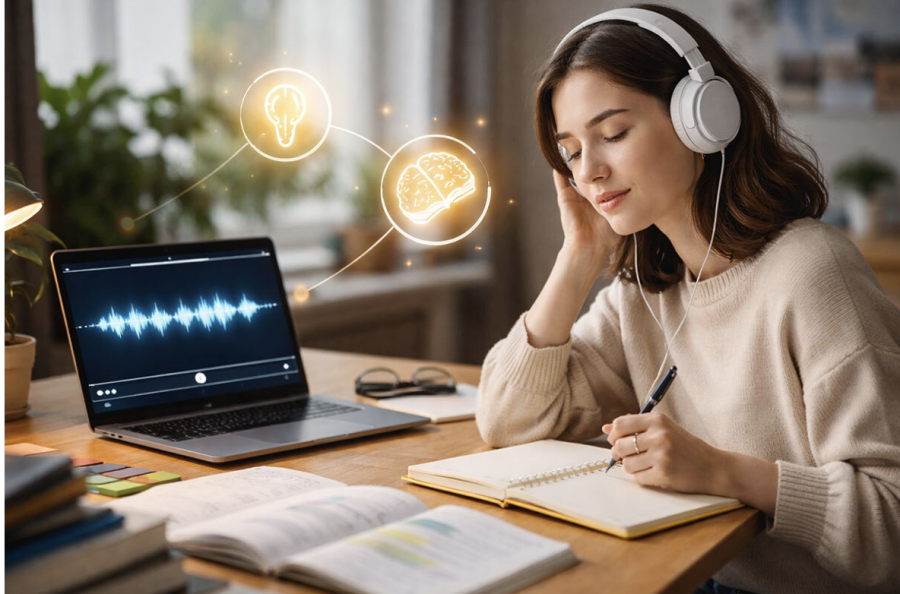 Multimodal Learning: How Hearing Your Notes Boosts Memory?