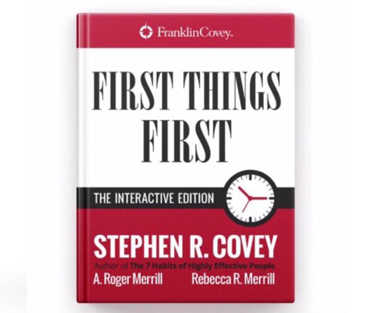 First Things First : Download Free PDF Book